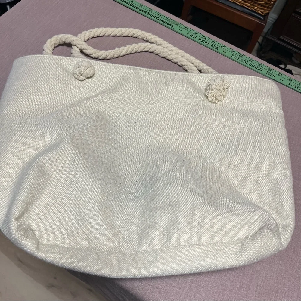 Extra Large Cat Print Tote Bag Rope Handles Quirky Cat Lady Canvas